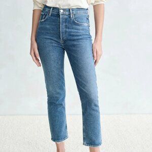Agolde Riley Crop Jean